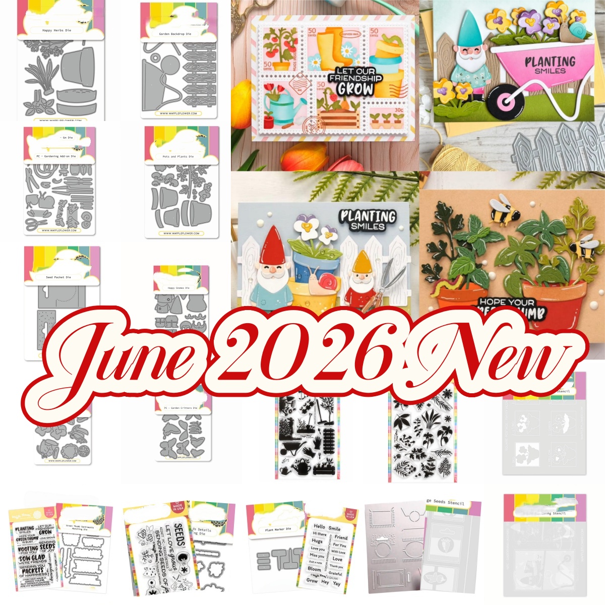 Candle Making Guide - Seed Packet Postage Collage Gardening Metal
