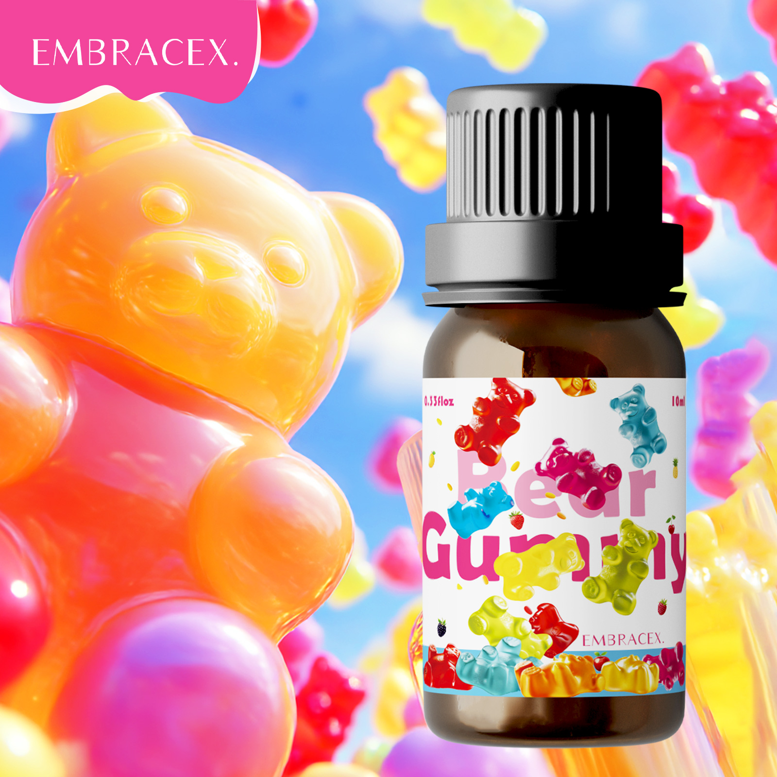 Candle Making Fragrance Oils - 10ml Gummy Bear Fragrance oil Essential