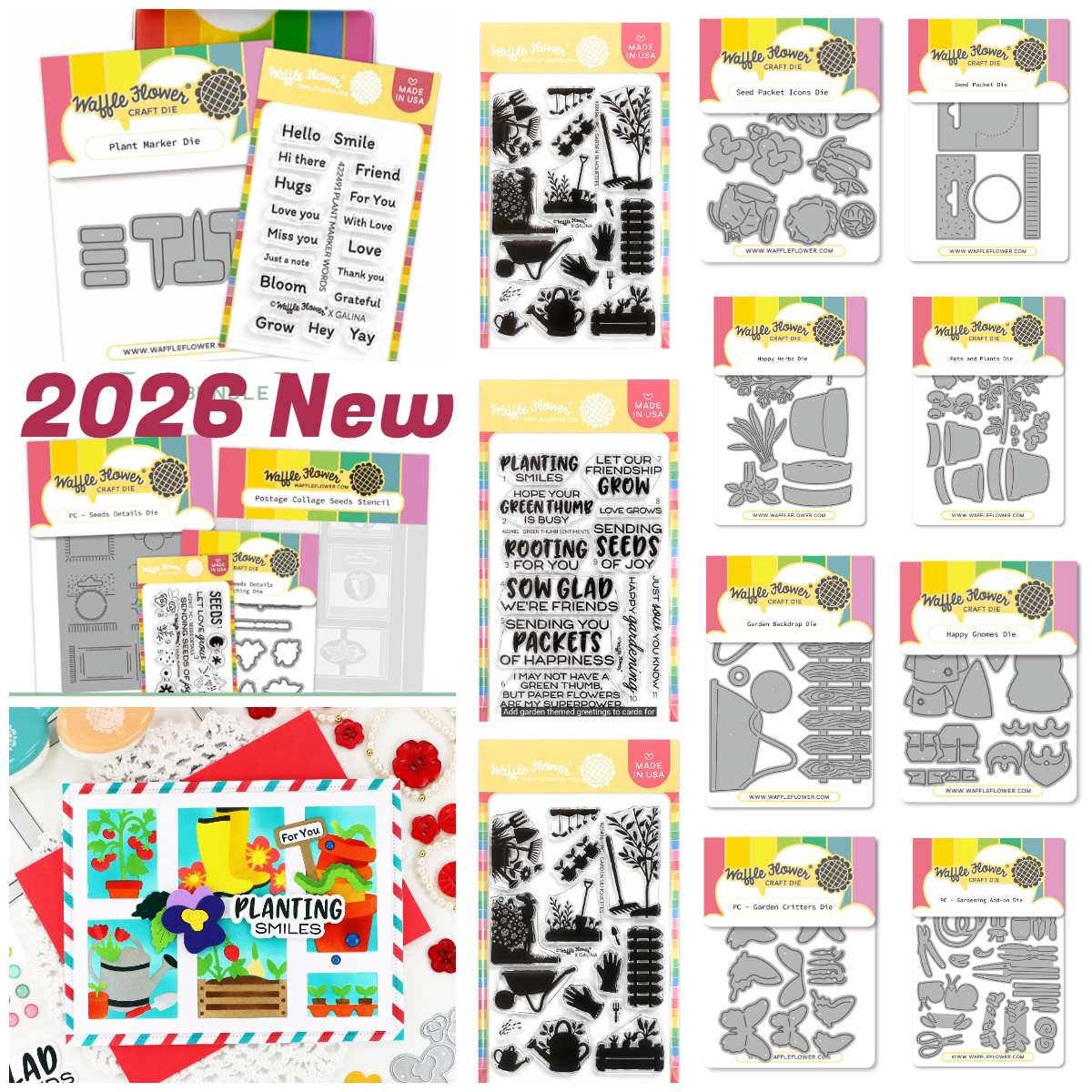 Candle Making Guide - Postage Collage Gardening Add-ons Waffle Metal