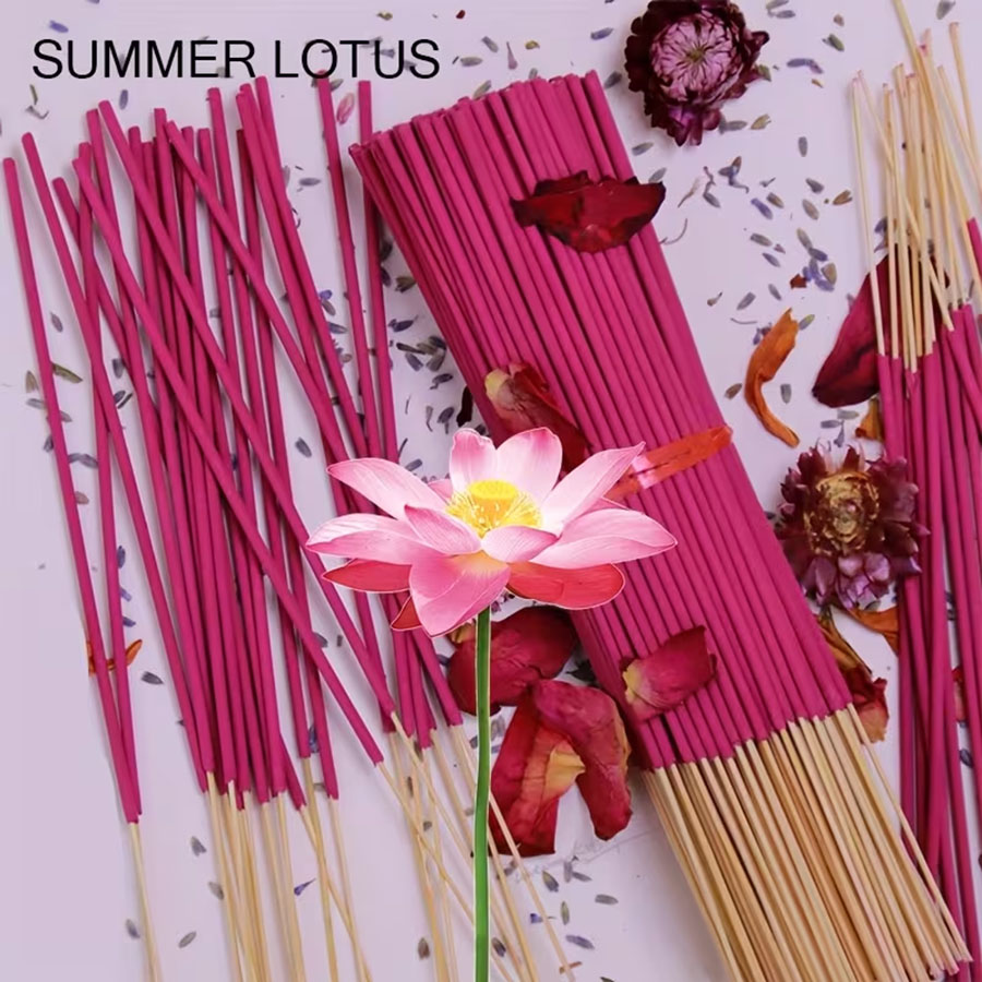 Candle Making Experiment - 30/100/150/300Pcs Summer Rose Lotus Fragrance Incense