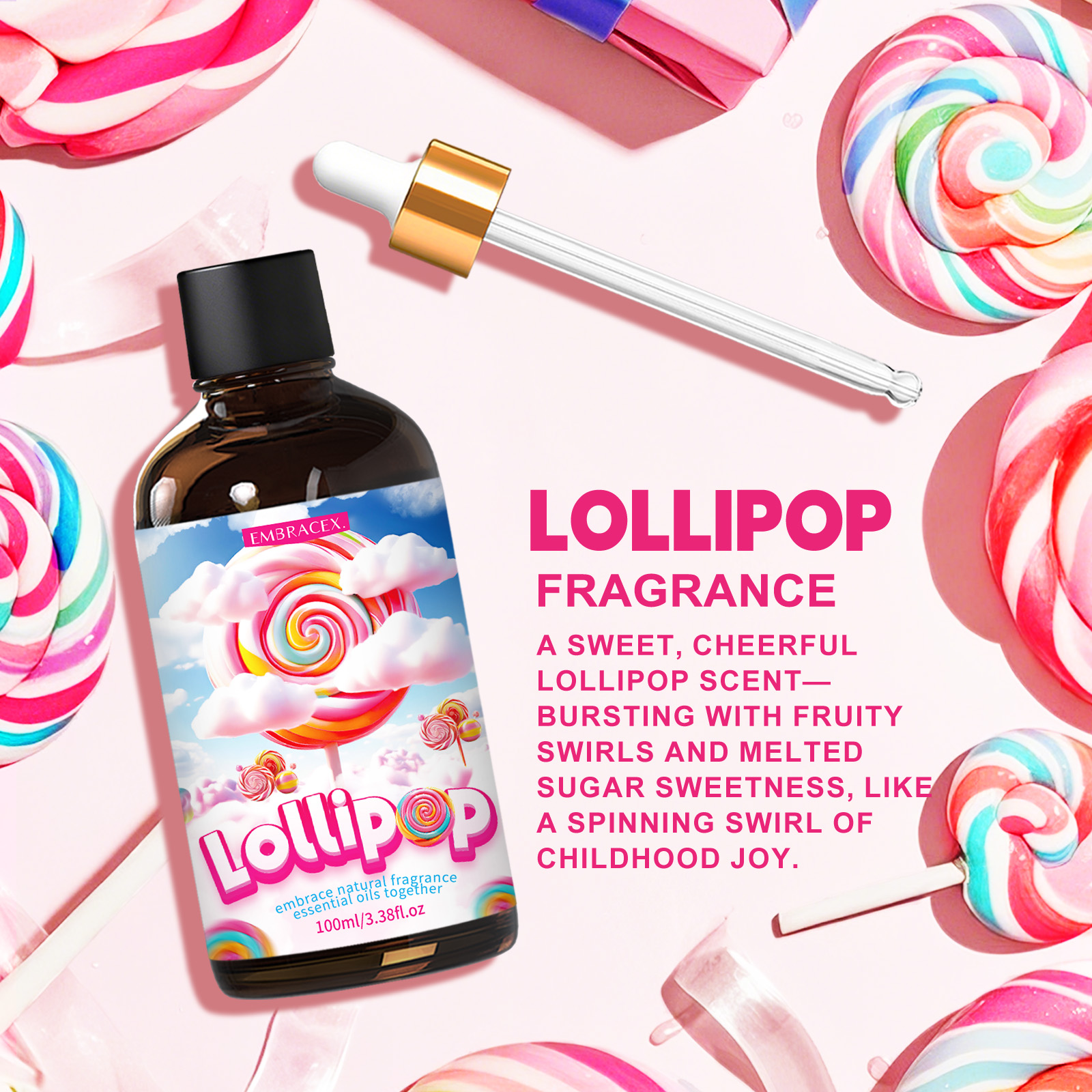 100ml Lollipop Essential Oil F - Candle Making Essential Oil ulasan dan harga