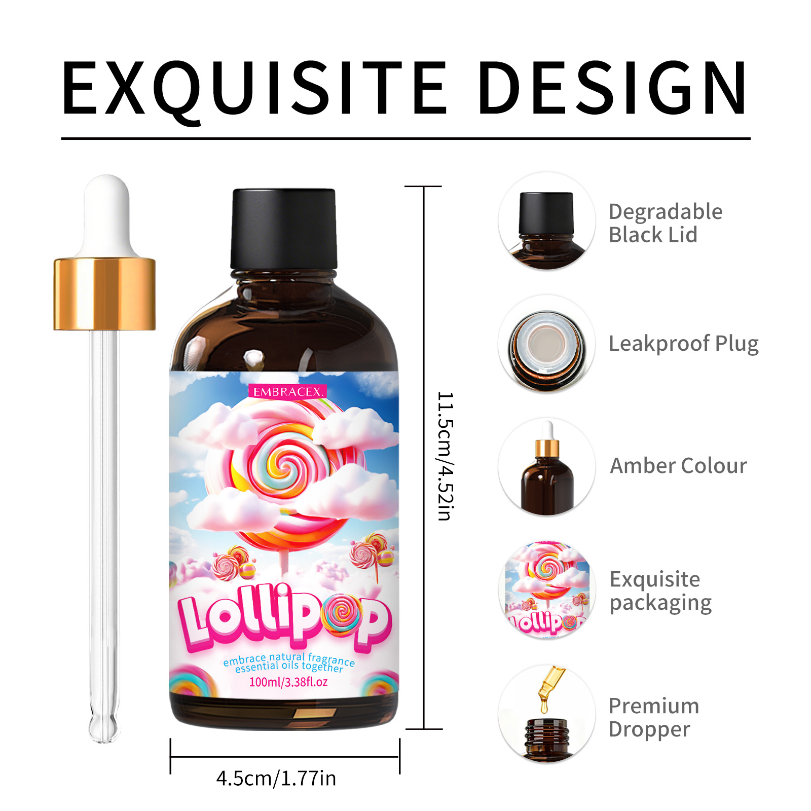 100ml Lollipop Essential Oil F - Candle Making Essential Oil ulasan dan harga
