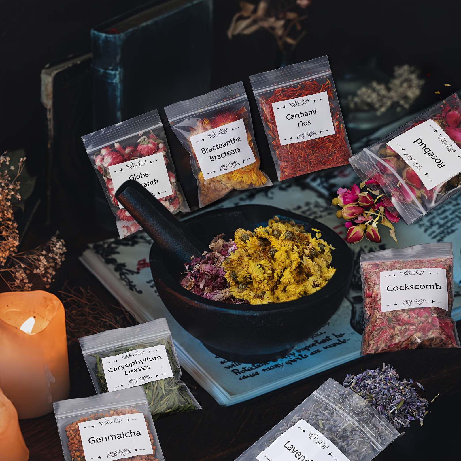70-Piece Witchcraft Herb Kit – - Candle Making Kit For Beginners ulasan dan harga