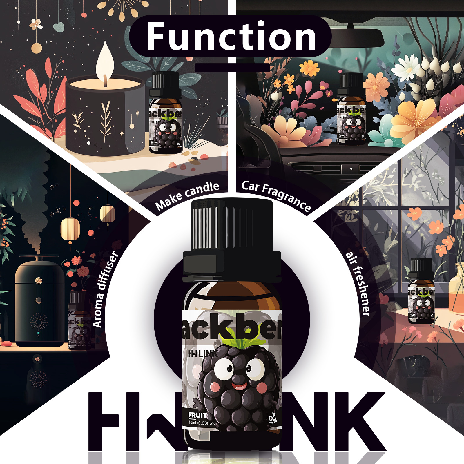 Blackberry Essential Oil Black - Candle Making Fragrance Oils ulasan dan harga