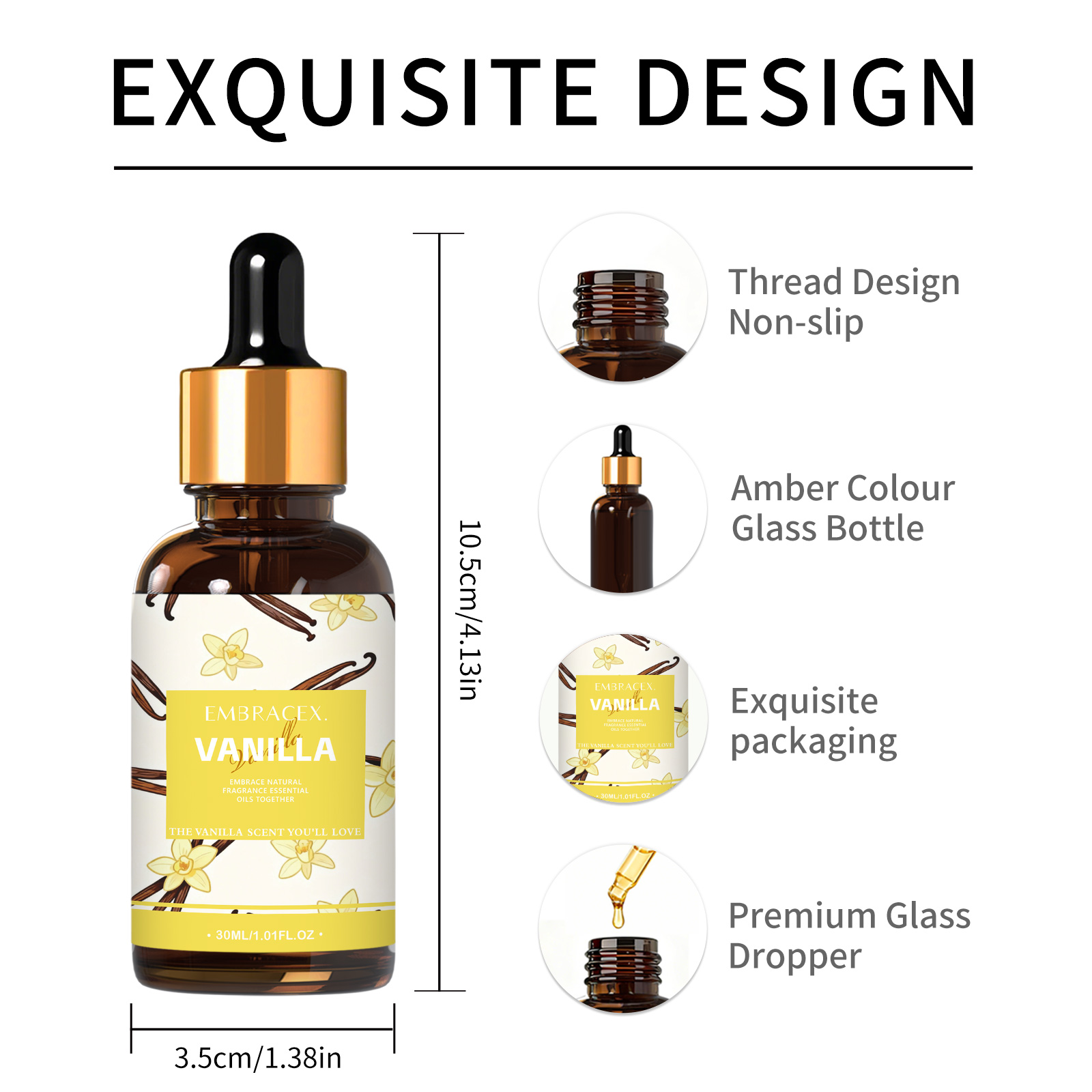 30ml Vanilla Essential Oil Per - Candle Making Essential Oil ulasan dan harga