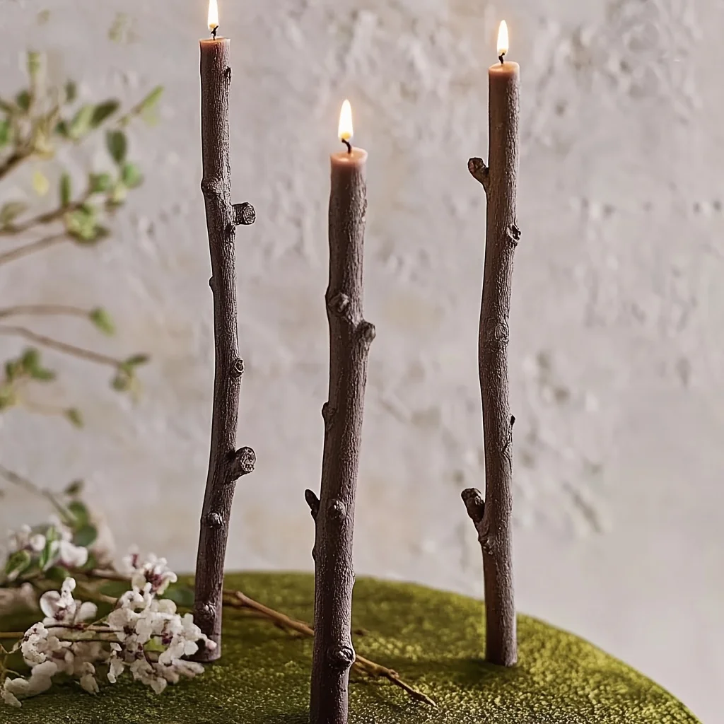 DIY Long Branch Shaped Candle  - Candle Making Diy Kit ulasan dan harga