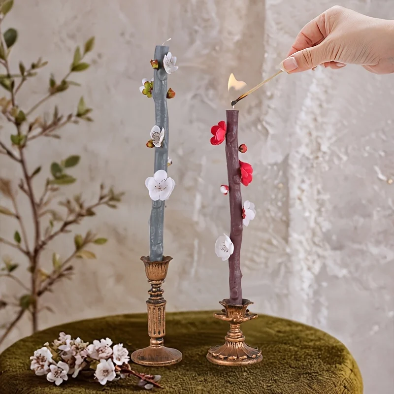 DIY Long Branch Shaped Candle  - Candle Making Diy Kit ulasan dan harga