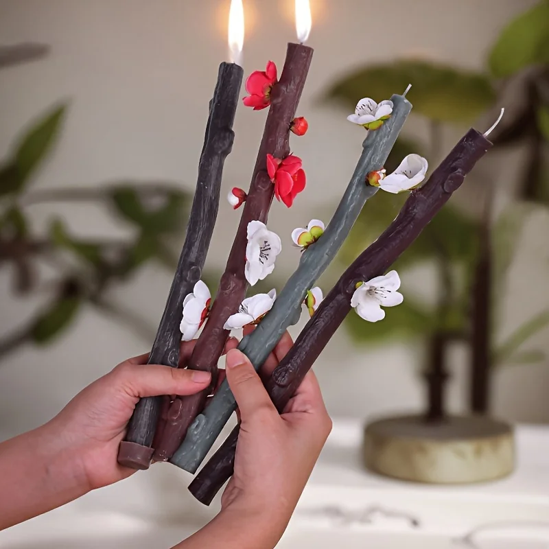 DIY Long Branch Shaped Candle  - Candle Making Diy Kit ulasan dan harga