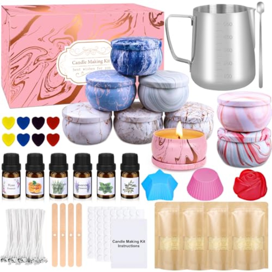Candle Making Kits for Adults, - Candle Making Kit For Beginners ulasan dan harga