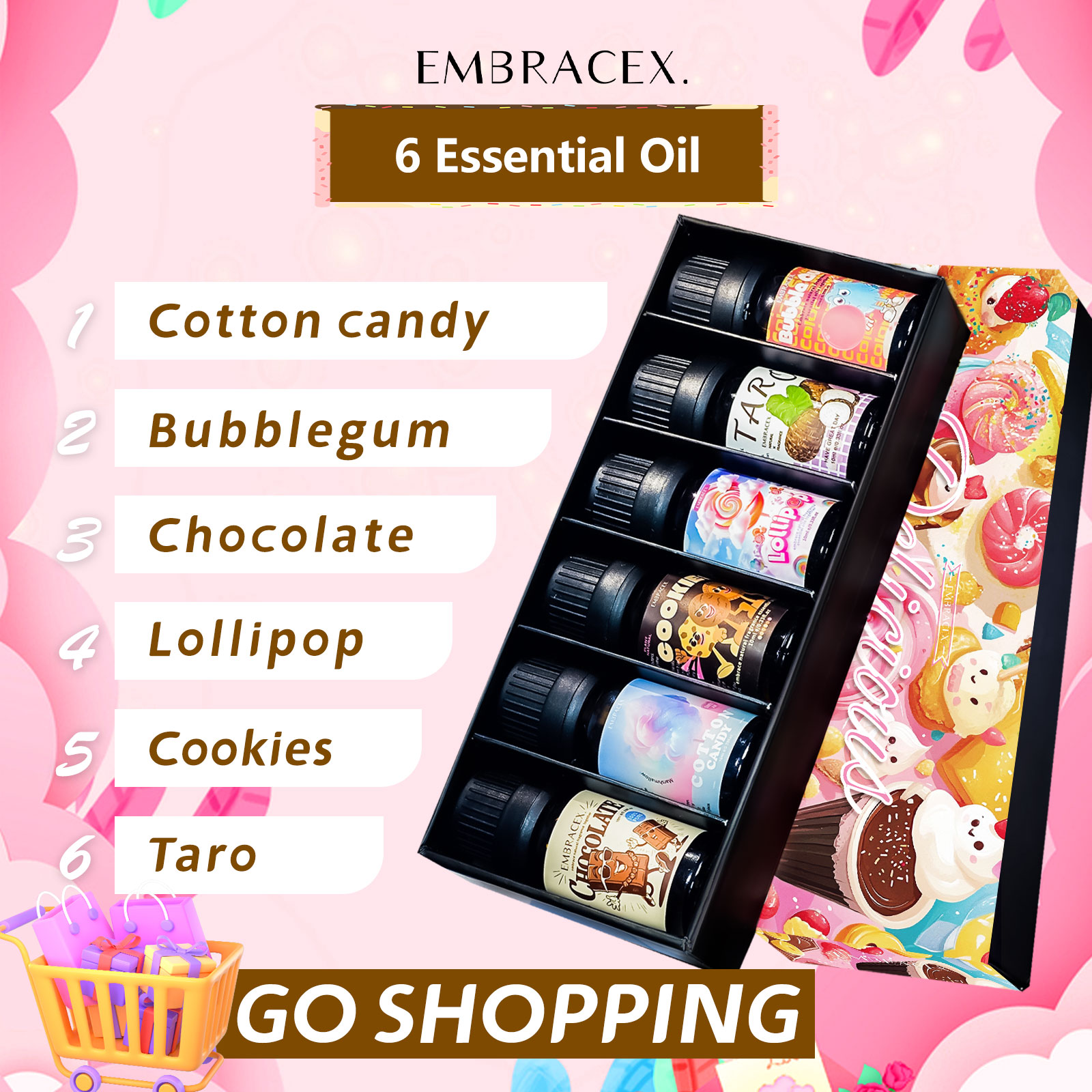 6PC/1Set Delicious Essential O - Candle Making Diy ulasan dan harga