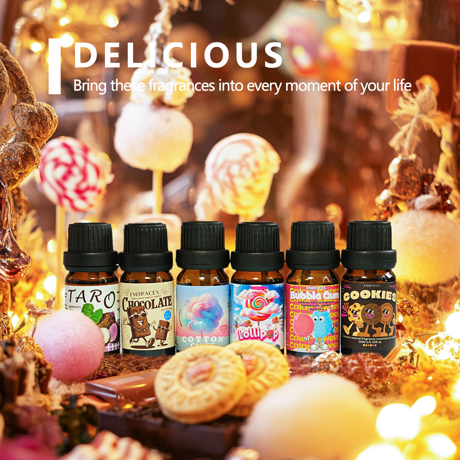 6PC/1Set Delicious Essential O - Candle Making Diy ulasan dan harga
