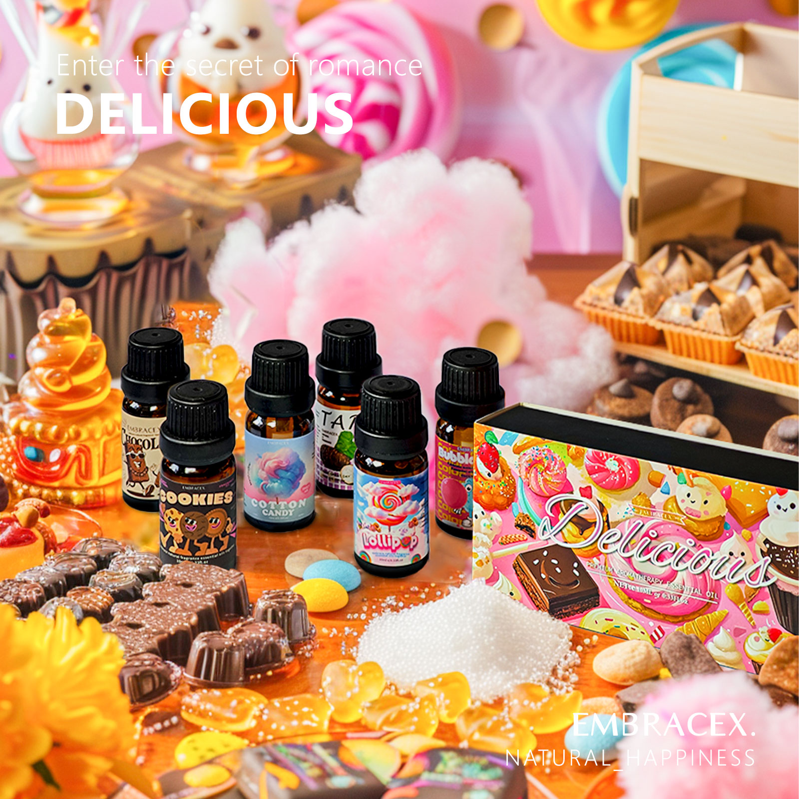 6PC/1Set Delicious Essential O - Candle Making Diy ulasan dan harga