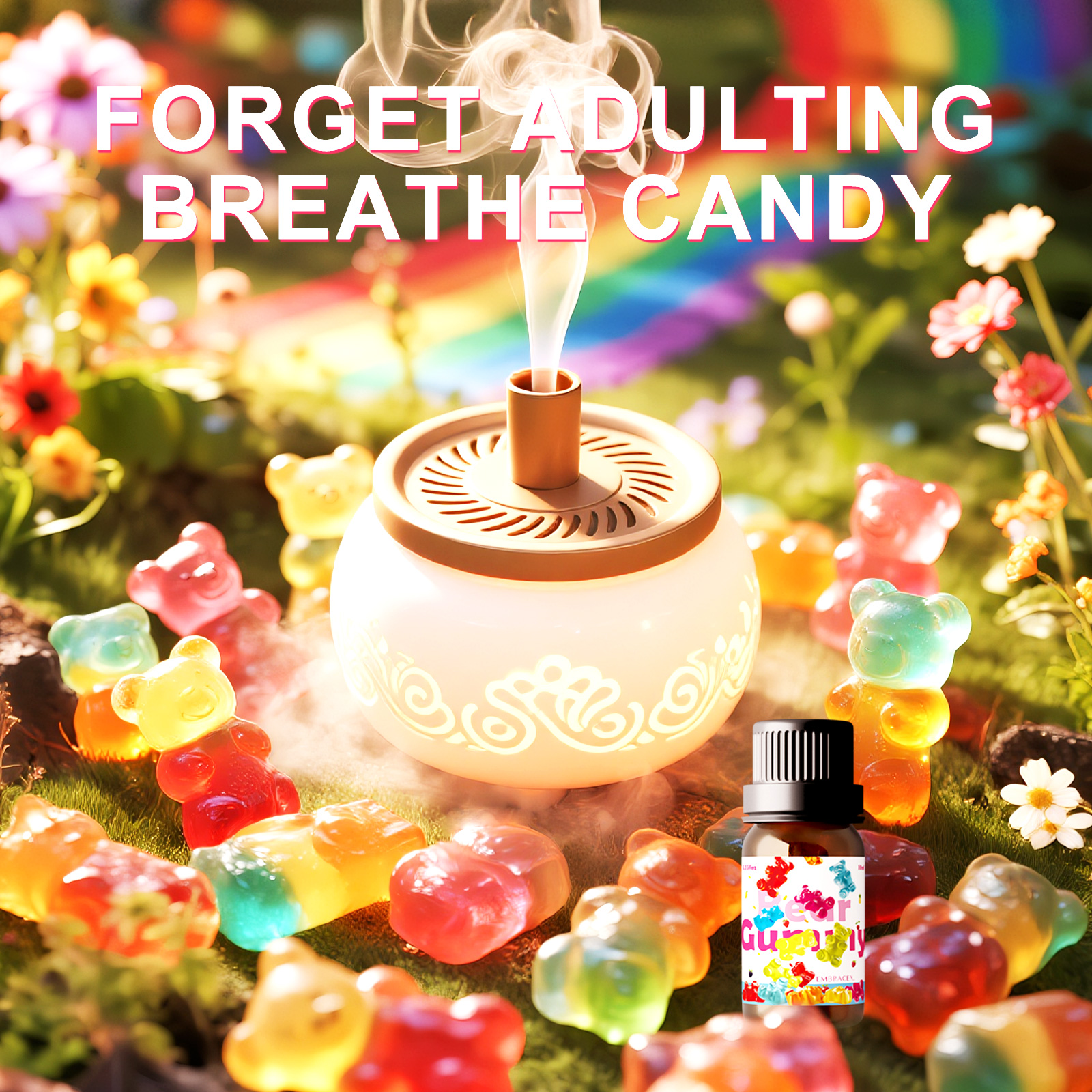 10ml Gummy Bear Fragrance oil  - Candle Making Fragrance Oils ulasan dan harga