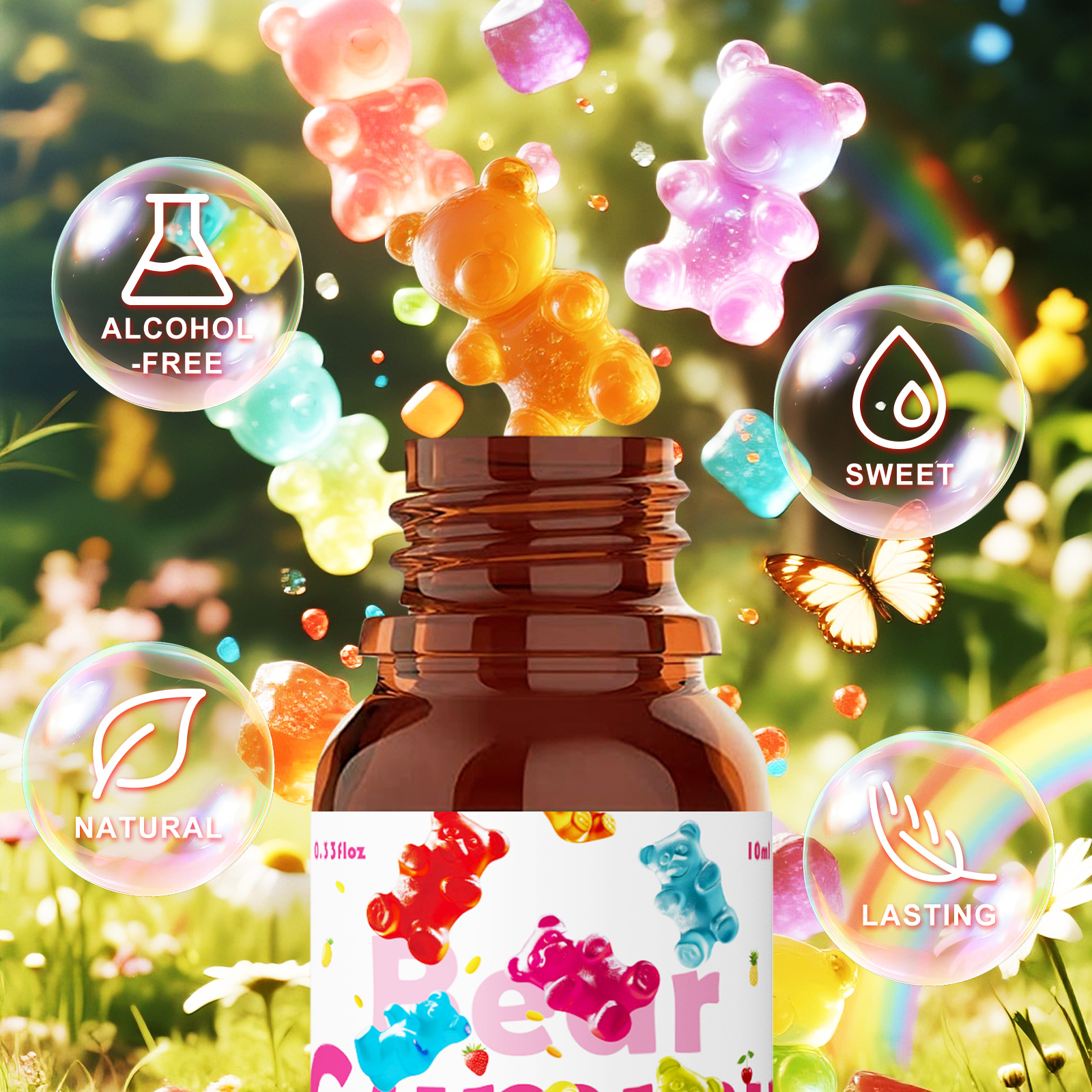 10ml Gummy Bear Fragrance oil  - Candle Making Fragrance Oils ulasan dan harga