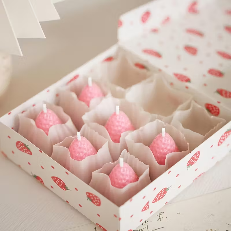 Strawberry Silicone Candle Mol - Candle Making Diy ulasan dan harga