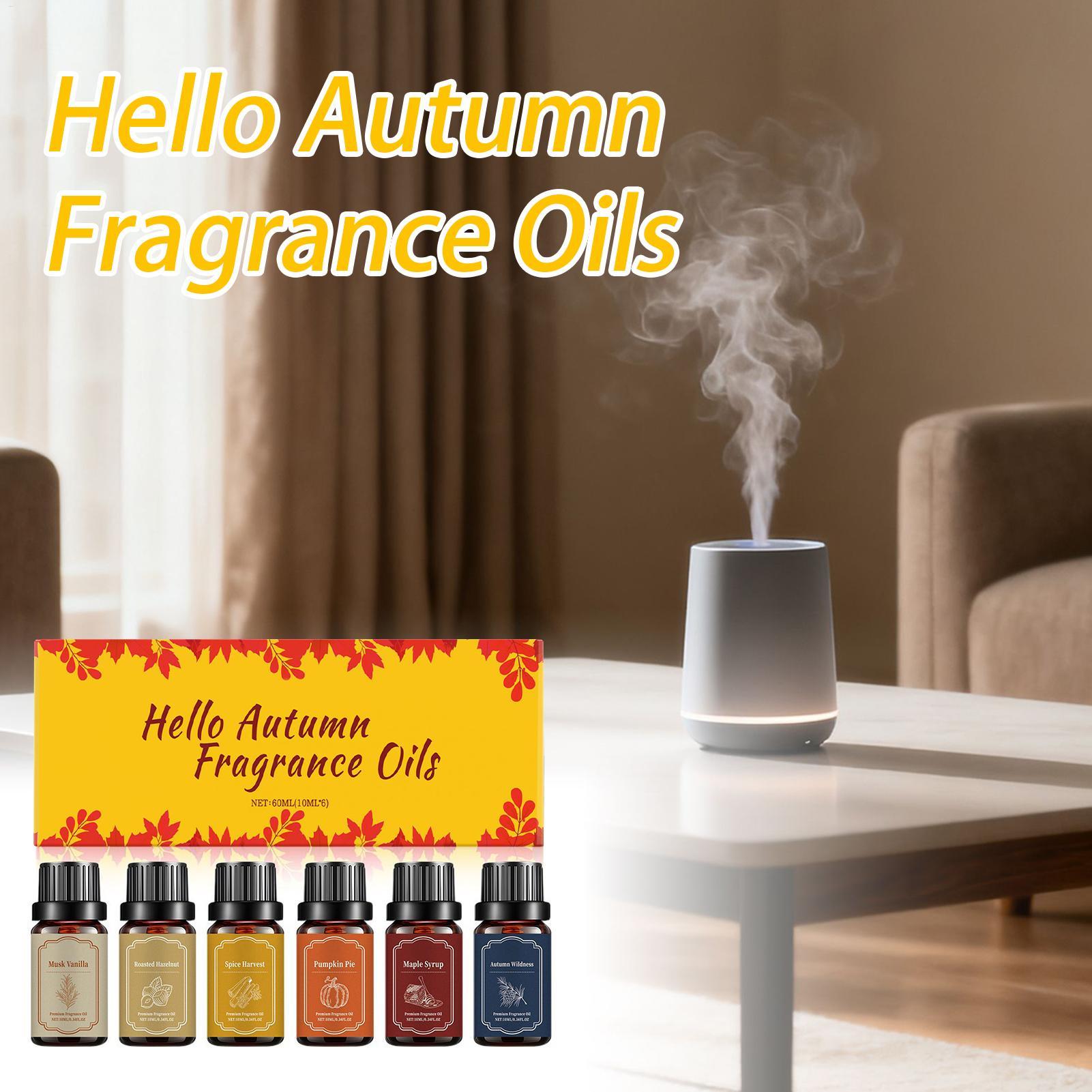 6pcs Fall Scented Diffuser Oil - Candle Making Fragrance Oils ulasan dan harga