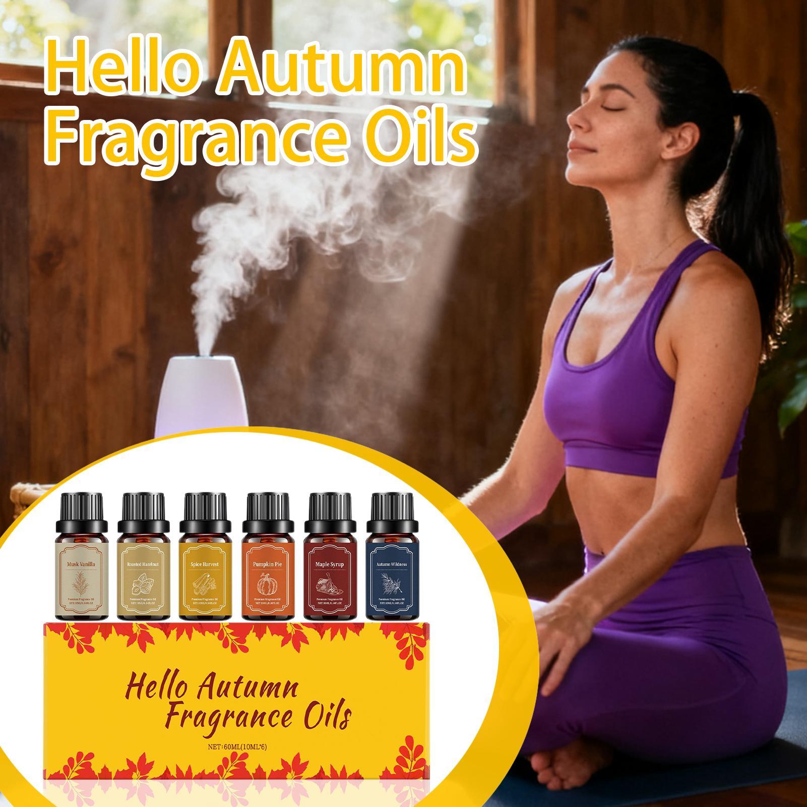 6pcs Fall Scented Diffuser Oil - Candle Making Fragrance Oils ulasan dan harga