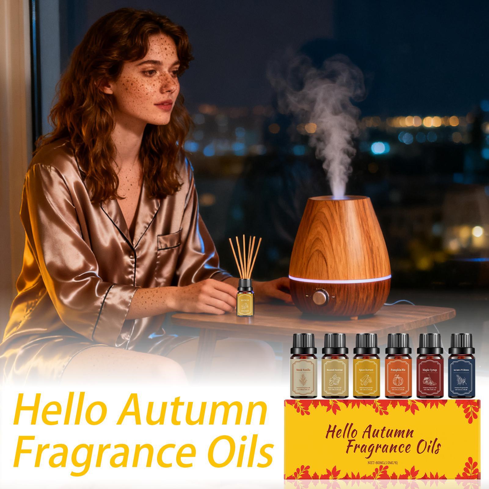 6pcs Fall Scented Diffuser Oil - Candle Making Fragrance Oils ulasan dan harga