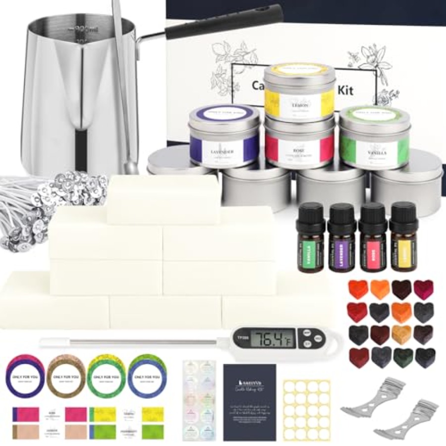 Home DIY Candle Making Kit, Fu - Candle Making Kit For Beginners ulasan dan harga