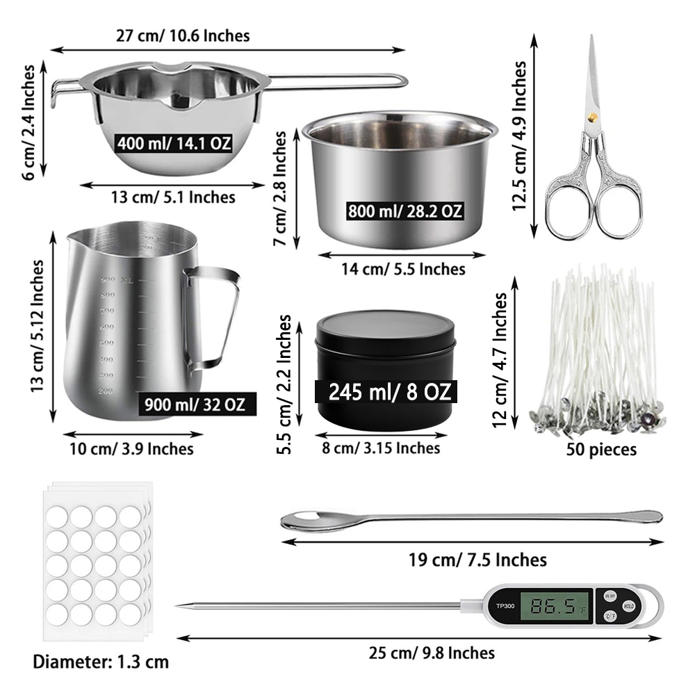 Glintmos DIY Candle Making Kit - Candle Making Diy Kit ulasan dan harga