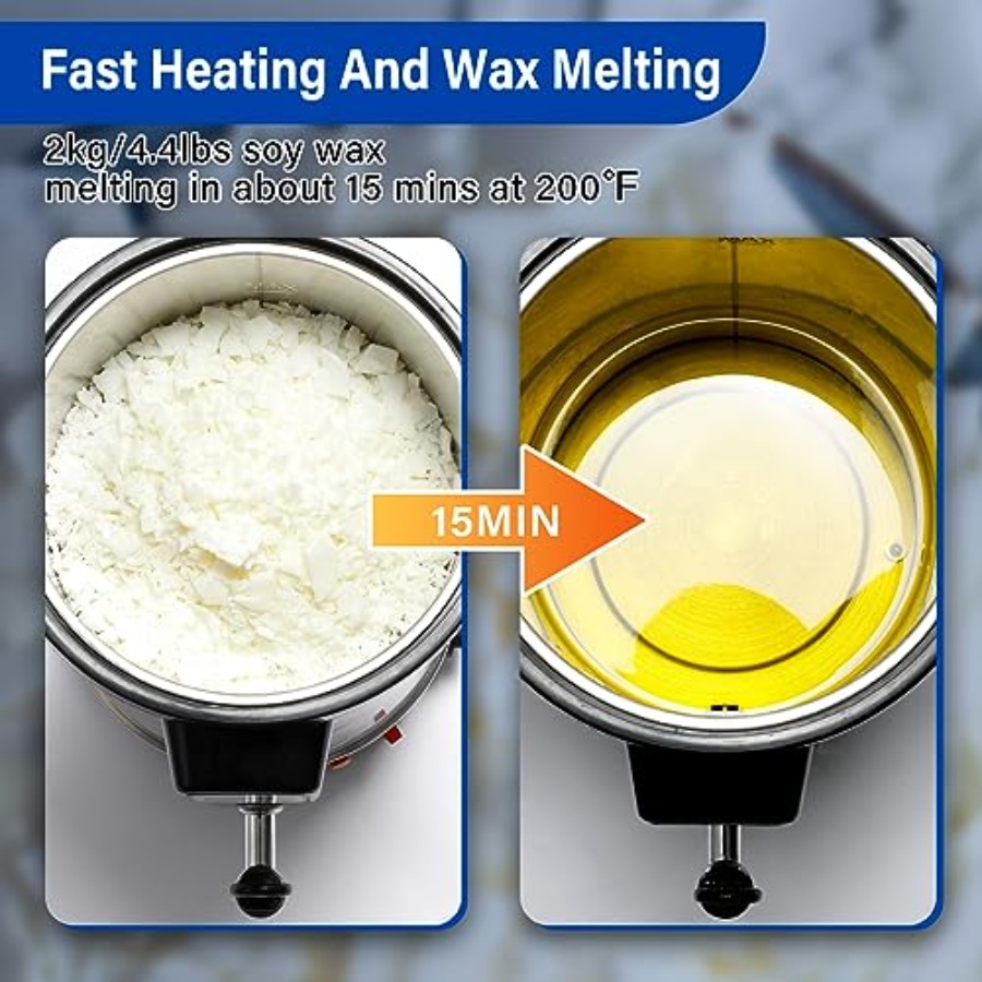Electric Non-Stick Candle Wax  - Candle Making Diy Kit ulasan dan harga