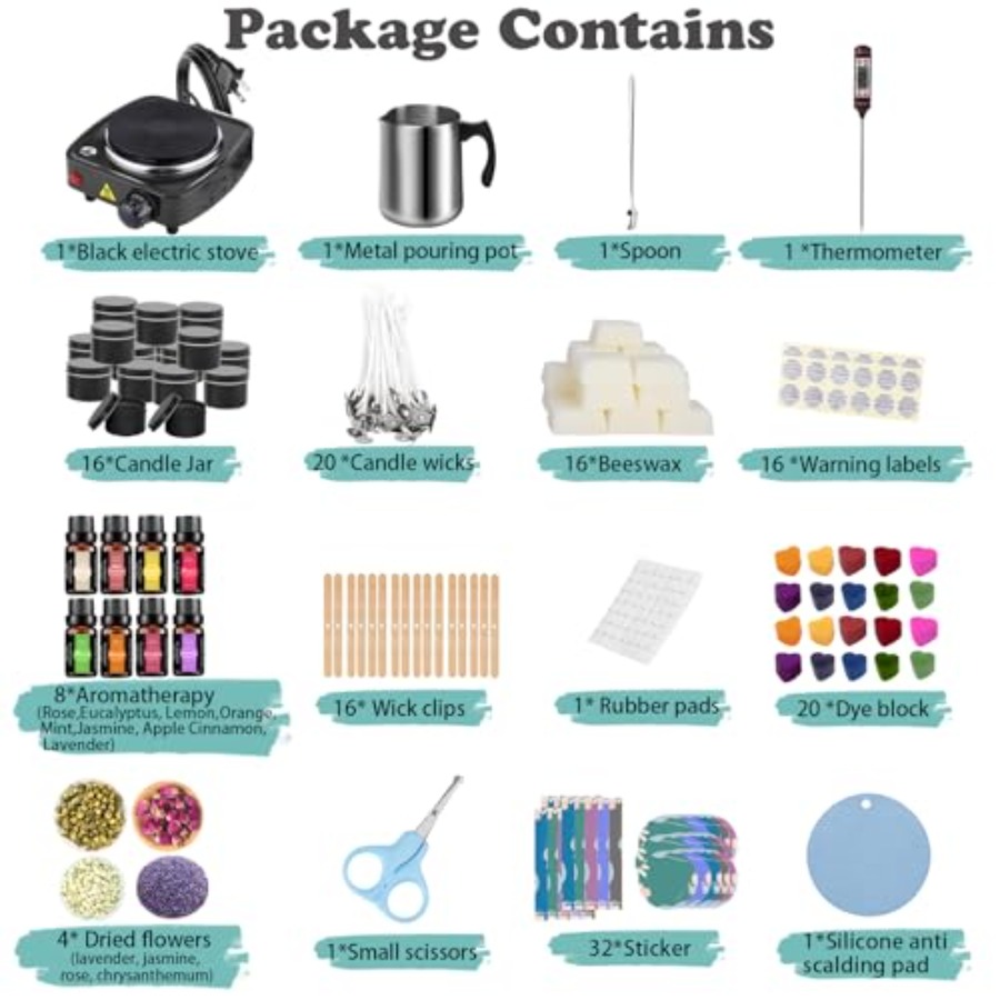 Complete Candle Making Kit Wit - Candle Making Kit For Beginners ulasan dan harga