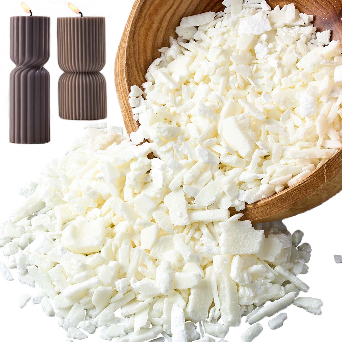 1 Pounds Pure White Soy Wax Fo - Candle Making Diy Kit ulasan dan harga