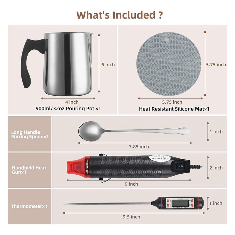 AA76-Candle Making Kit Supplie - Candle Making Kit For Beginners ulasan dan harga