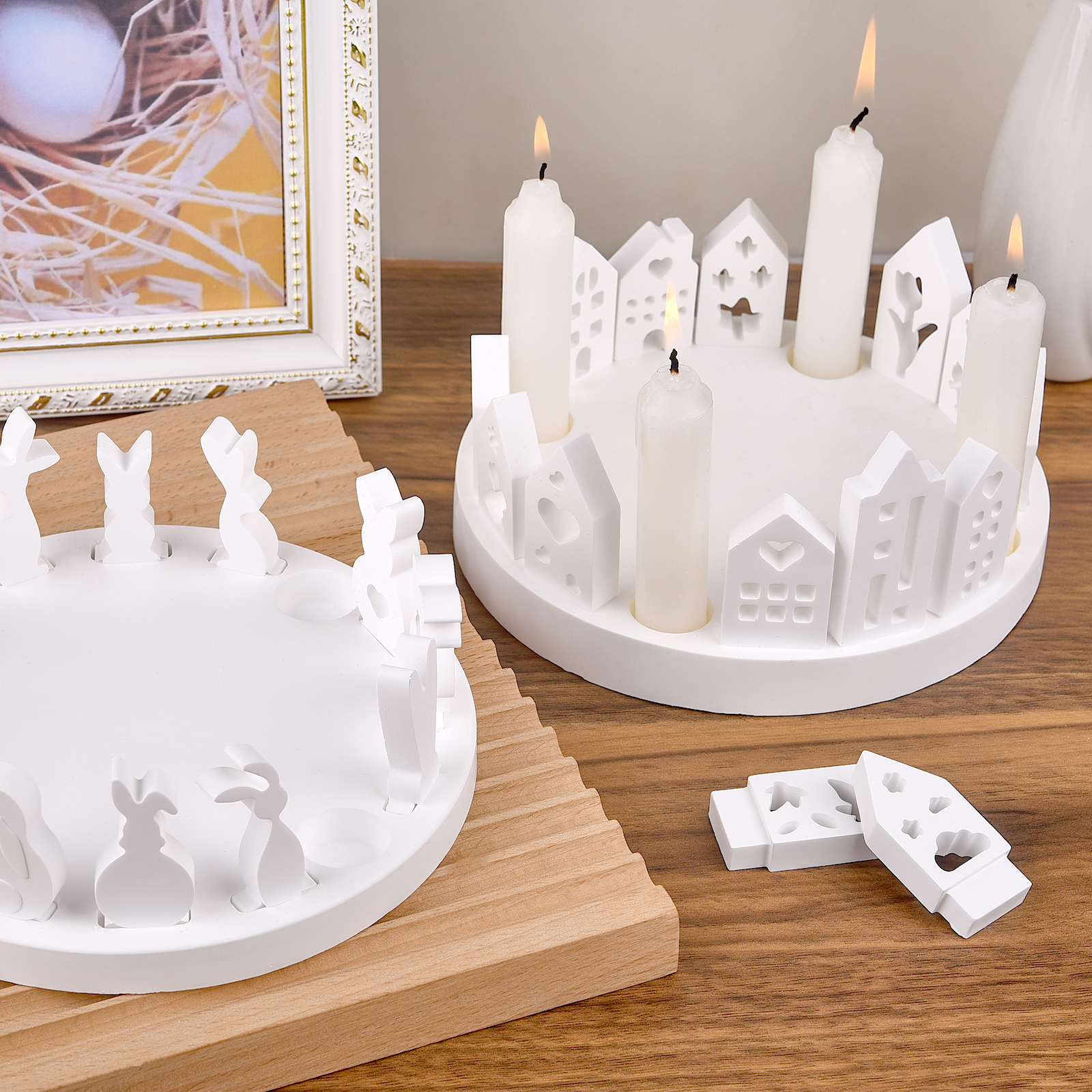 Hollow House Rabbit Candle Hol - Candle Making Diy ulasan dan harga