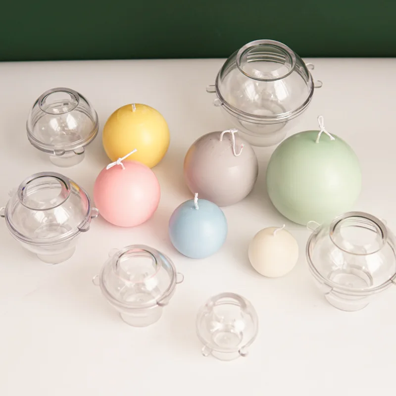 5-8cm Spherical Candle Plastic - Candle Making Diy Kit ulasan dan harga