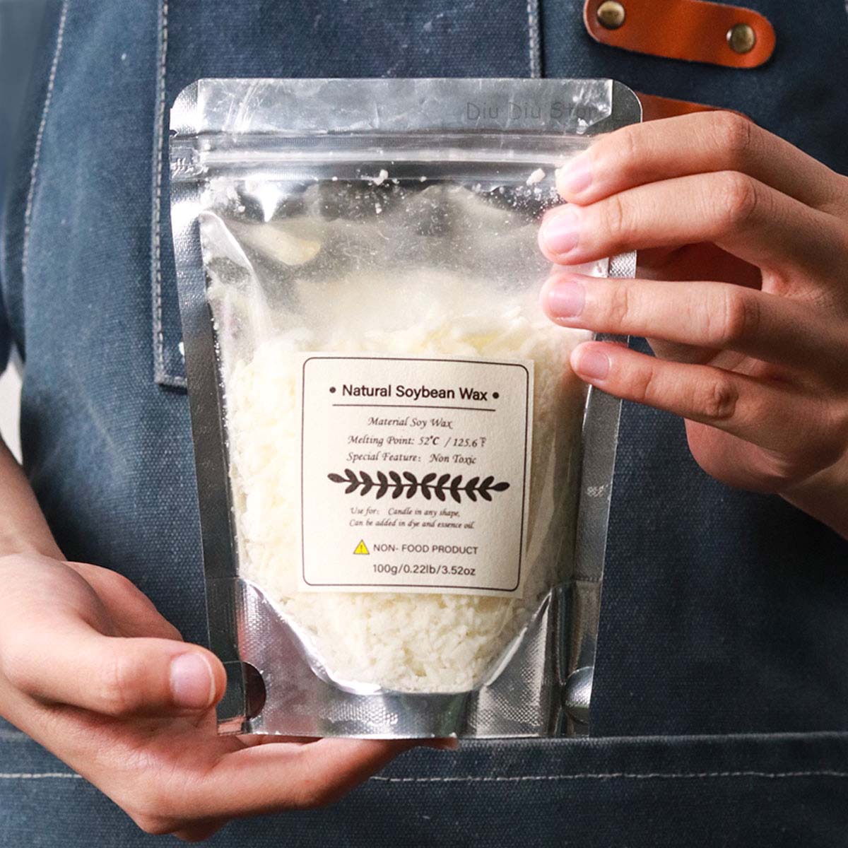 100/250/500/1000g Natural Soy  - Candle Making Diy Kit ulasan dan harga