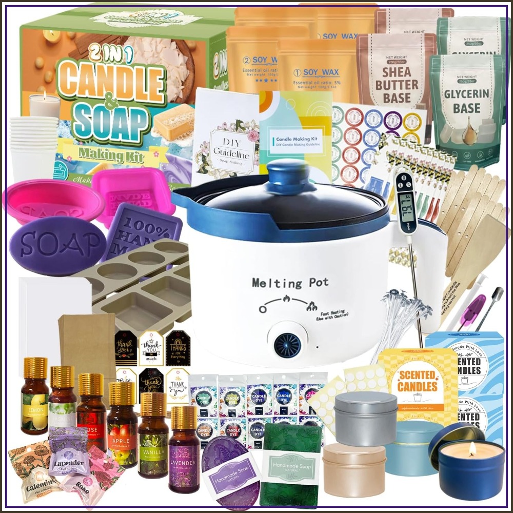 2-in-1 Candle & Soap Making Ki - Candle Making Fragrance Oils ulasan dan harga
