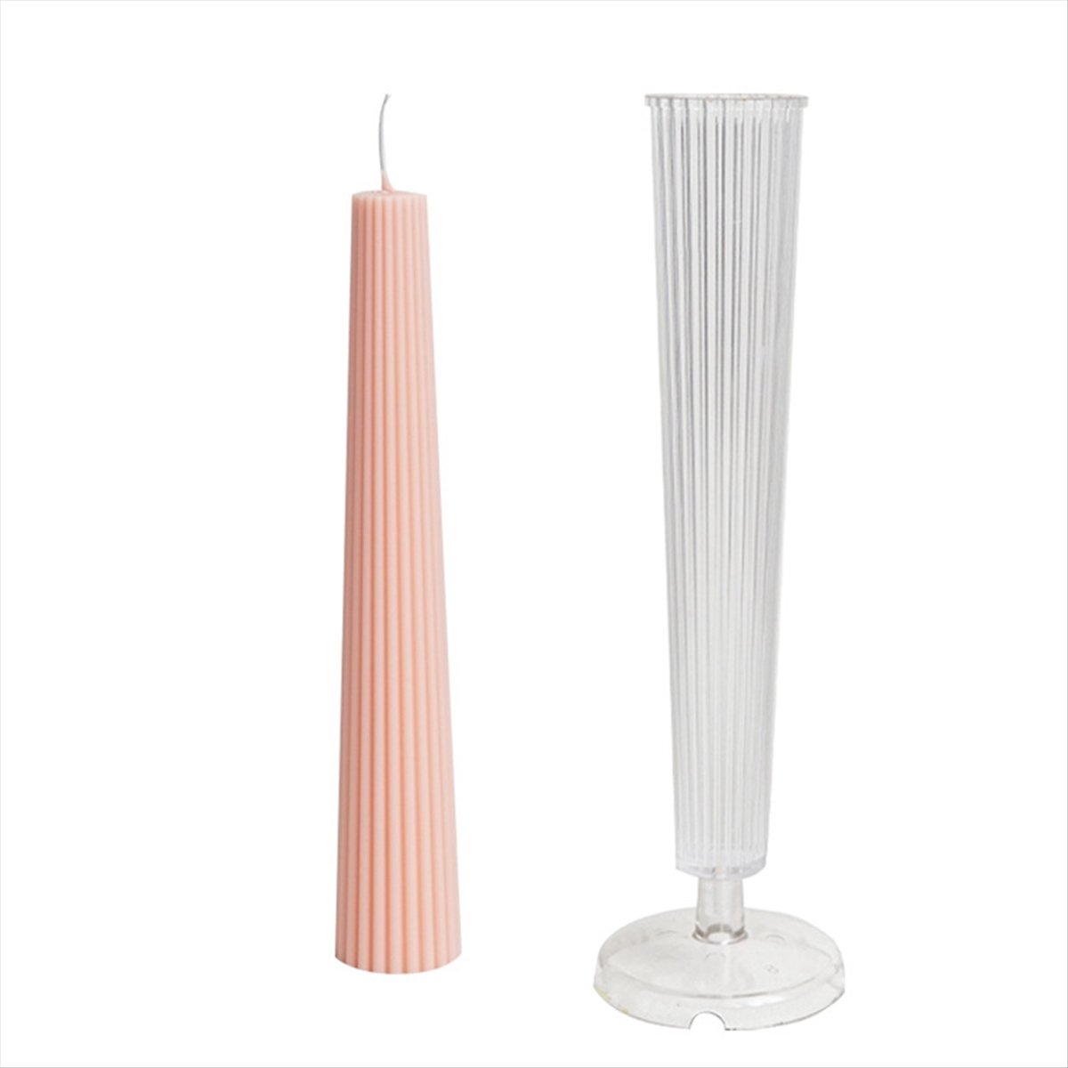 *ABAB Striped Long Pole Column - Candle Making Diy Kit ulasan dan harga