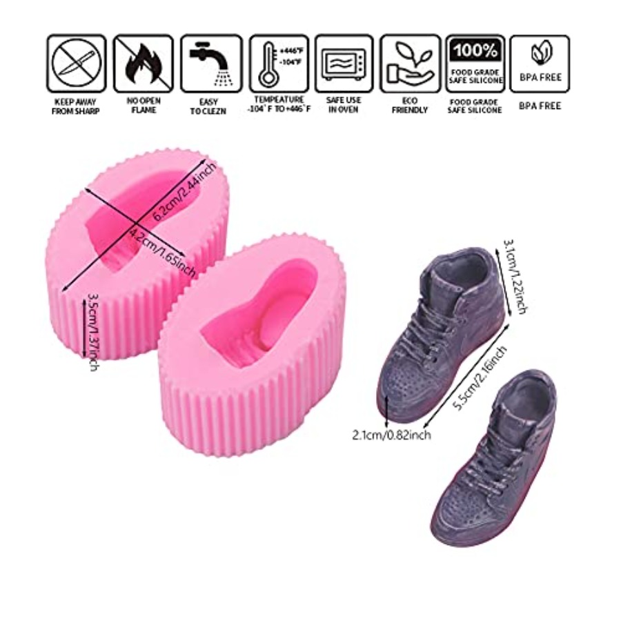 Candle Mold 3D Kid Shoe Sneake - Candle Making For Kids ulasan dan harga
