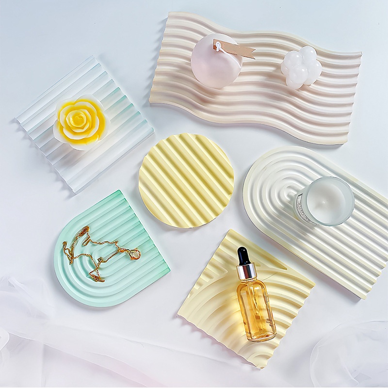 DIY Striped Wave Tray Mold For - Candle Making Diy ulasan dan harga