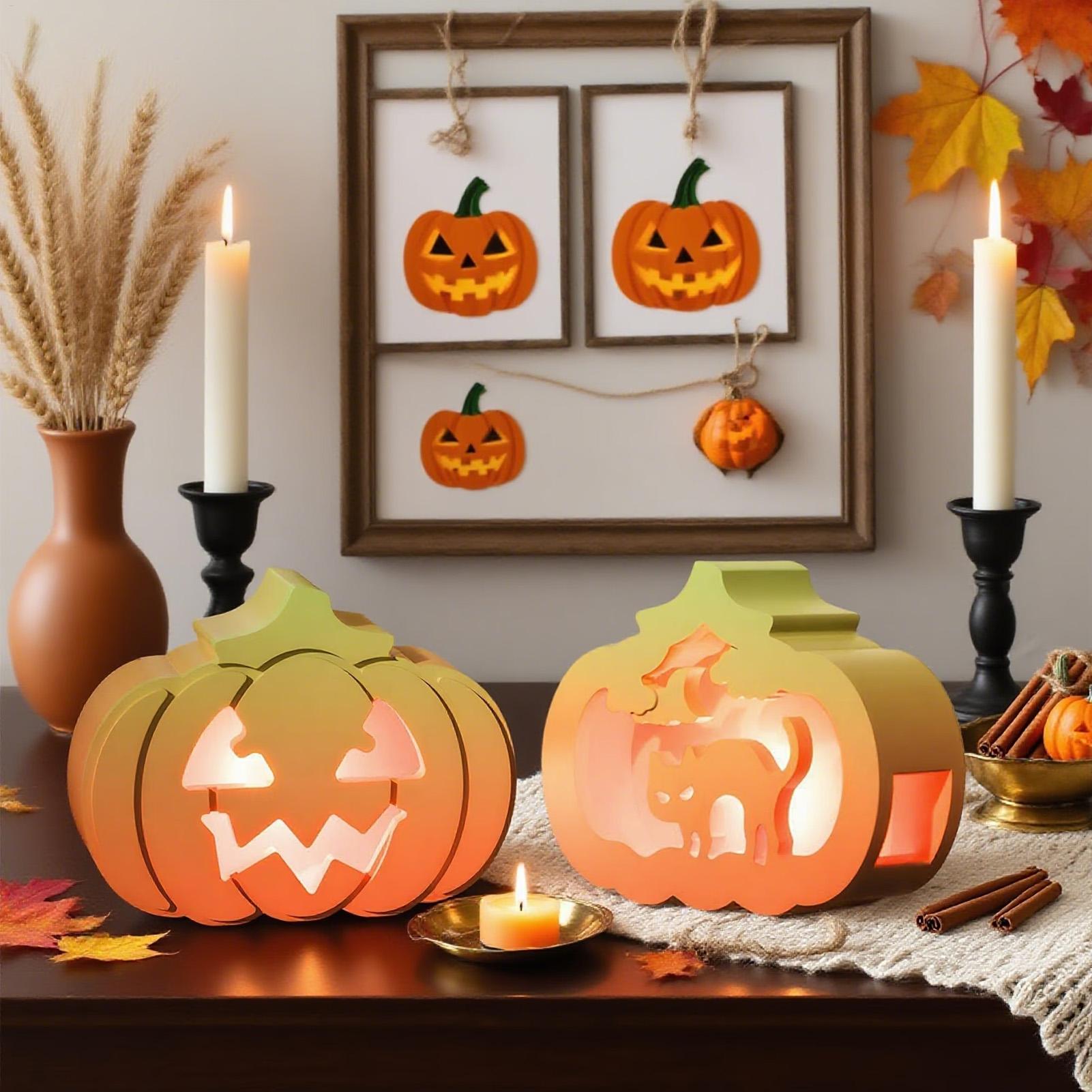 Silicone Pumpkin Mold 5 Pieces - Candle Making For Kids ulasan dan harga