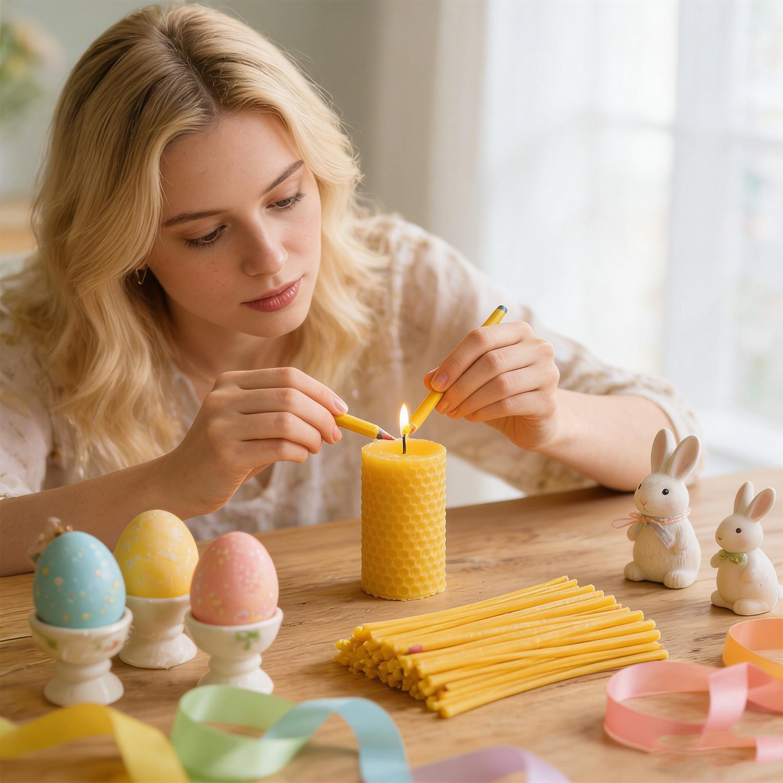 Egg Decorating Beeswax Sticks  - Candle Making Diy Kit ulasan dan harga