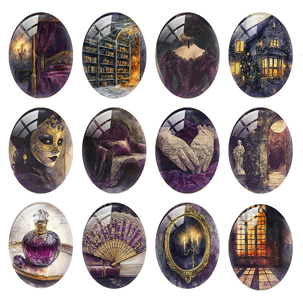 10pcs/lot Halloween Purple Got - Candle Making Diy ulasan dan harga