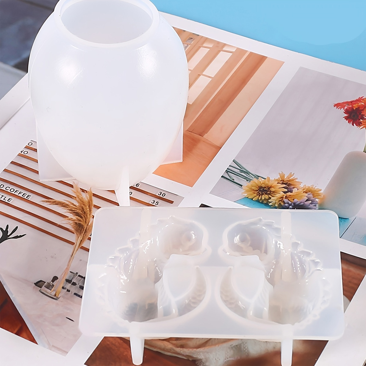 Silicone Dragon Egg Molds, 2-P - Candle Making Diy ulasan dan harga