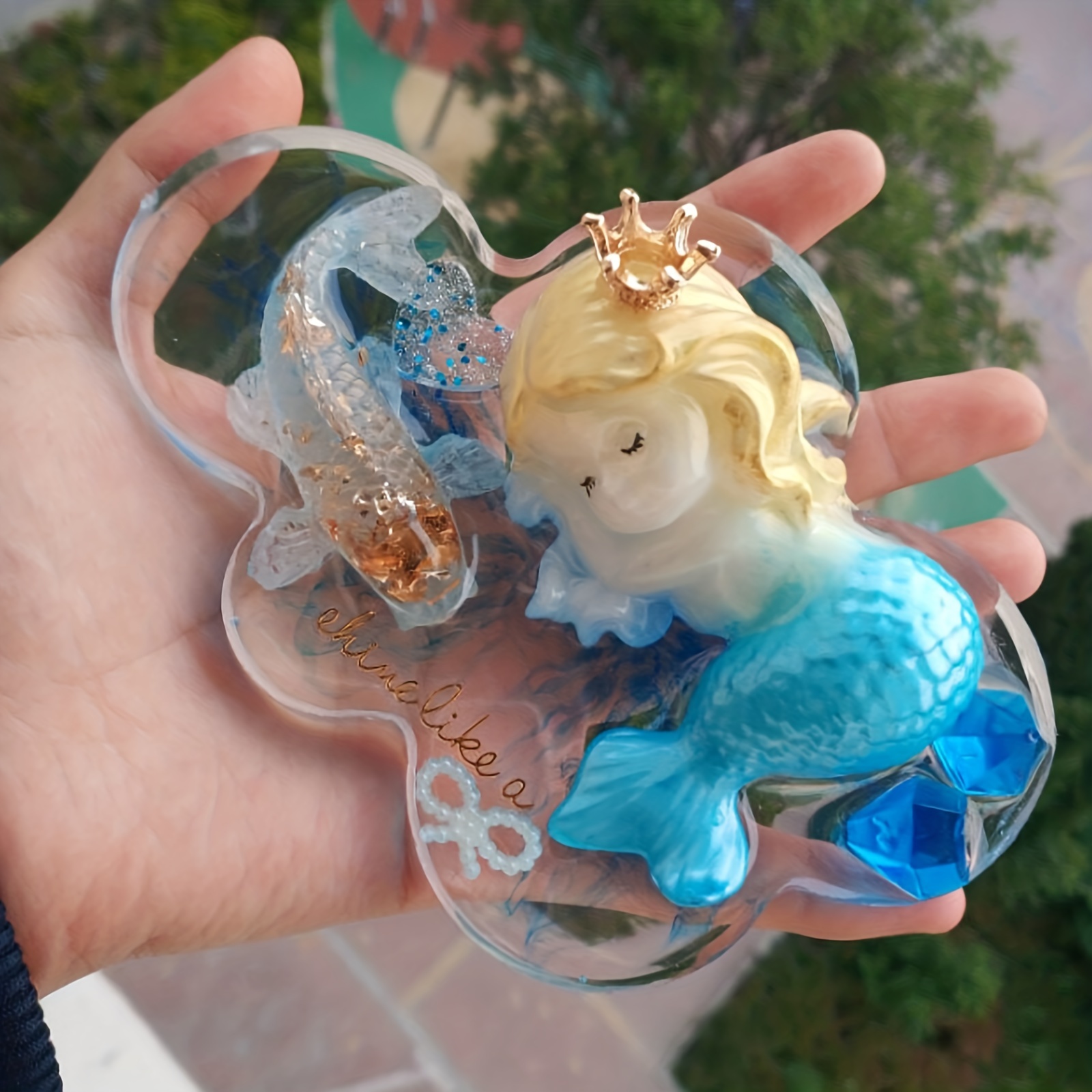 Cute Cartoon Mermaid Silicone  - Candle Making Diy ulasan dan harga