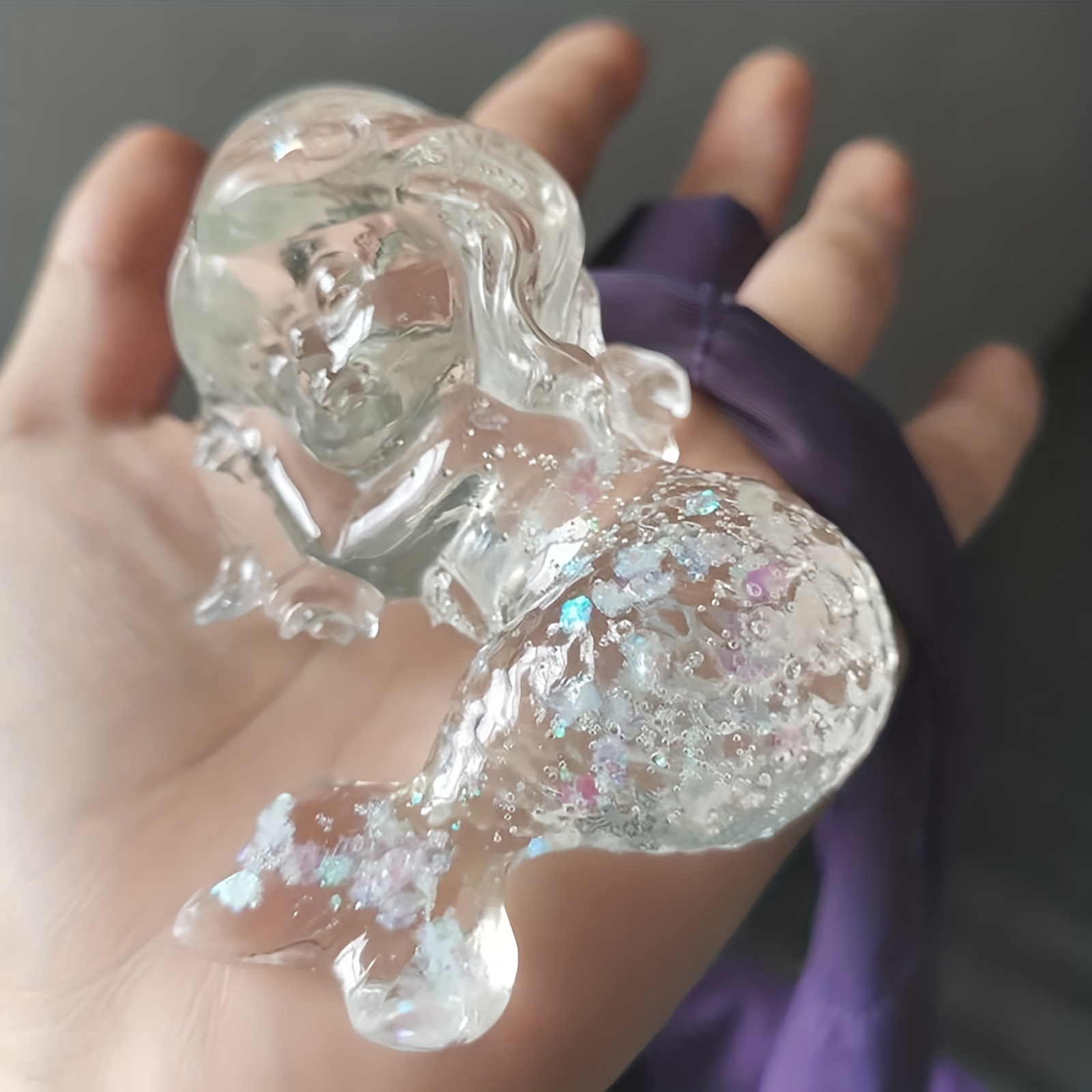 Cute Cartoon Mermaid Silicone  - Candle Making Diy ulasan dan harga