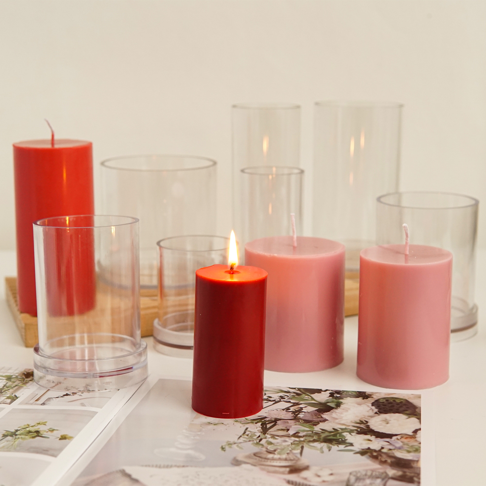 Various 3D Cylindrical Candle  - Candle Making Diy Kit ulasan dan harga