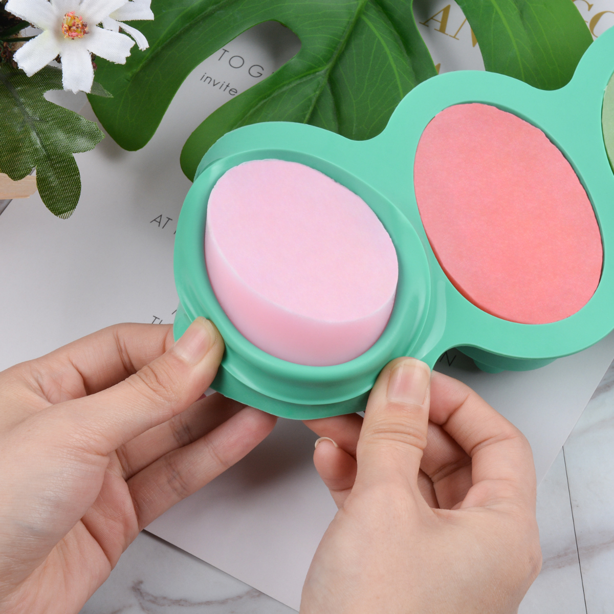 4 Hole Oval Massage Soap Silic - Candle Making Diy Kit ulasan dan harga