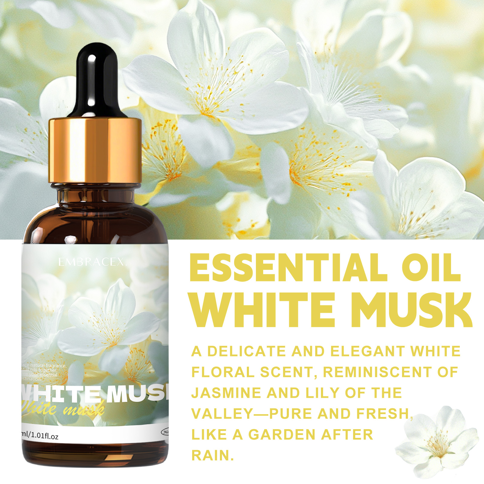 30ml White Musk Essential Oil  - Candle Making Fragrance Oils ulasan dan harga