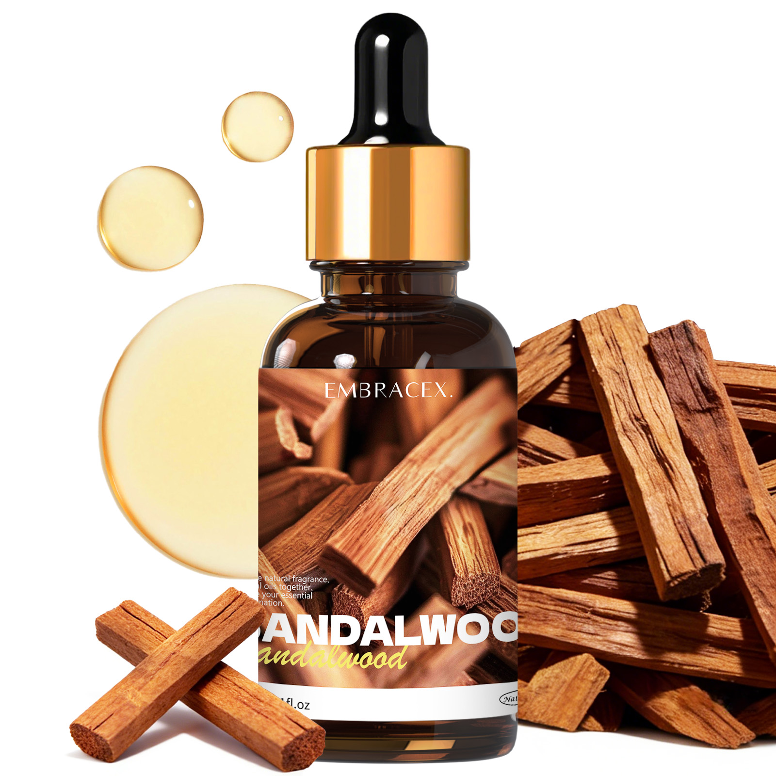30ml Sandalwood Natural Plant  - Candle Making Fragrance Oils ulasan dan harga