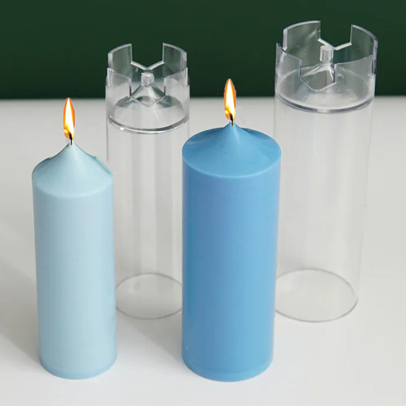 3D Spire Cylinder Candle Mold  - Candle Making Diy Kit ulasan dan harga