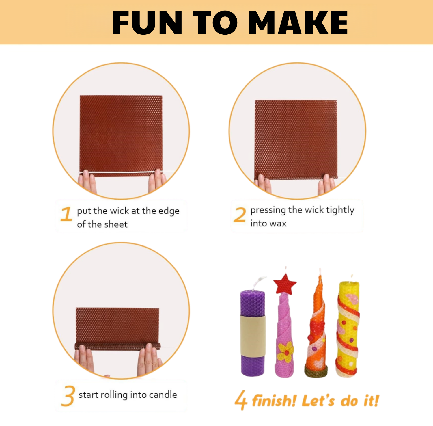 Beeswax Candle Making Kit 12pc - Candle Making For Kids ulasan dan harga