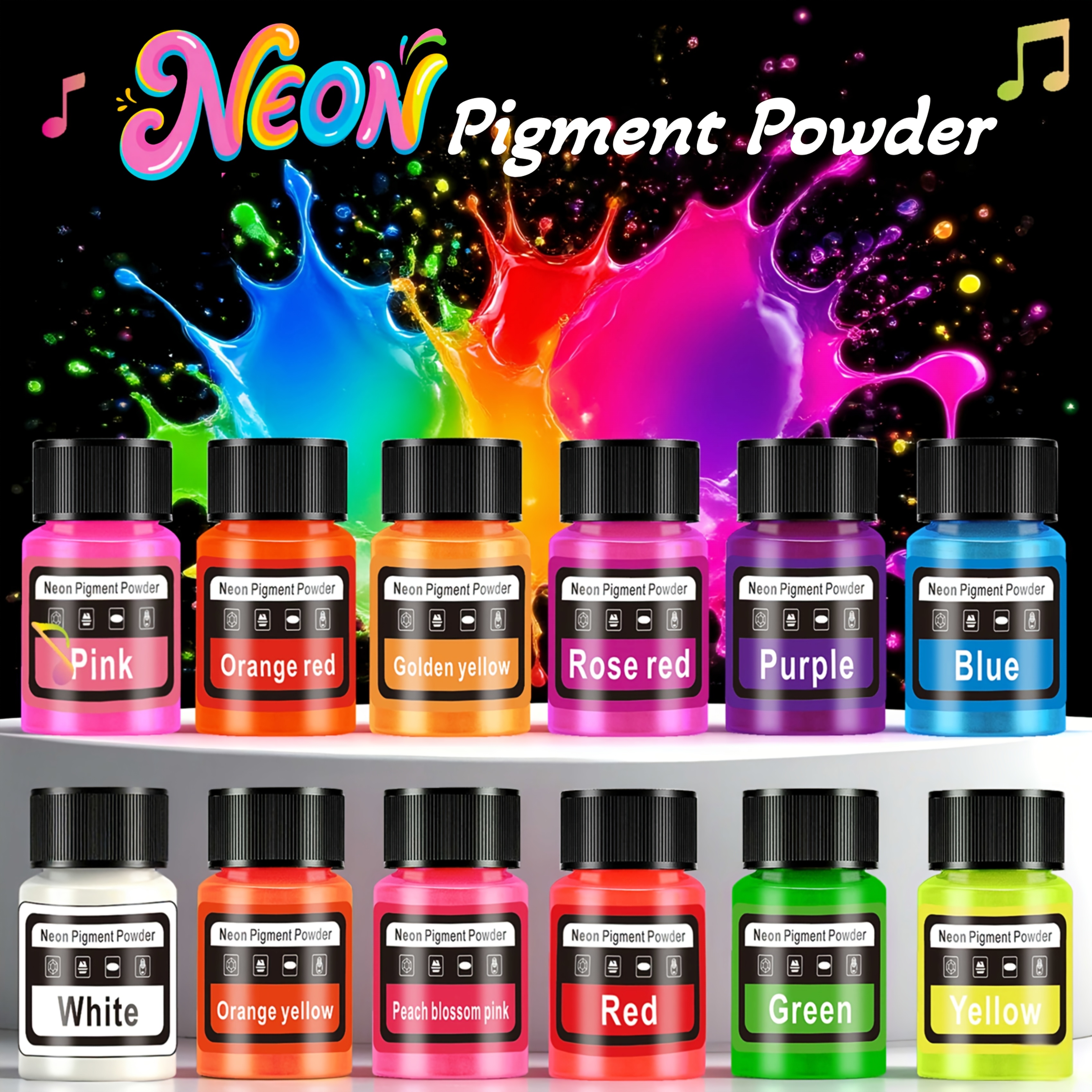 Fluorescent Powder/Neon Resin  - Candle Making Diy ulasan dan harga